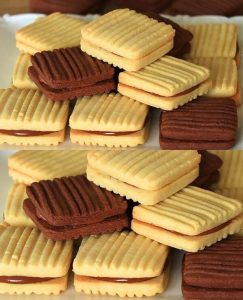 Masa que NUNCA SE ESPARGA. Receta de galleta sándwich de crema de chocolate