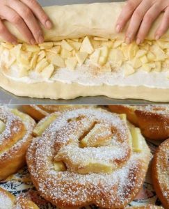 Deliciosos Rollitos de Manzana