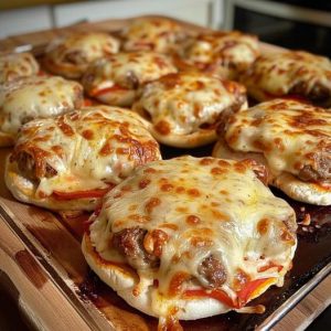 Hamburguesas de Pizza